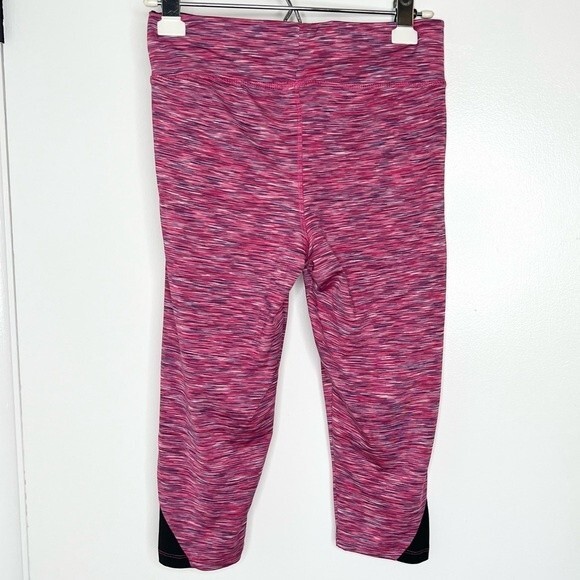 Beverly Hills Polo Club Womens Size Small Stretch Pink Capri Yoga Legging Pants - Picture 4 of 7